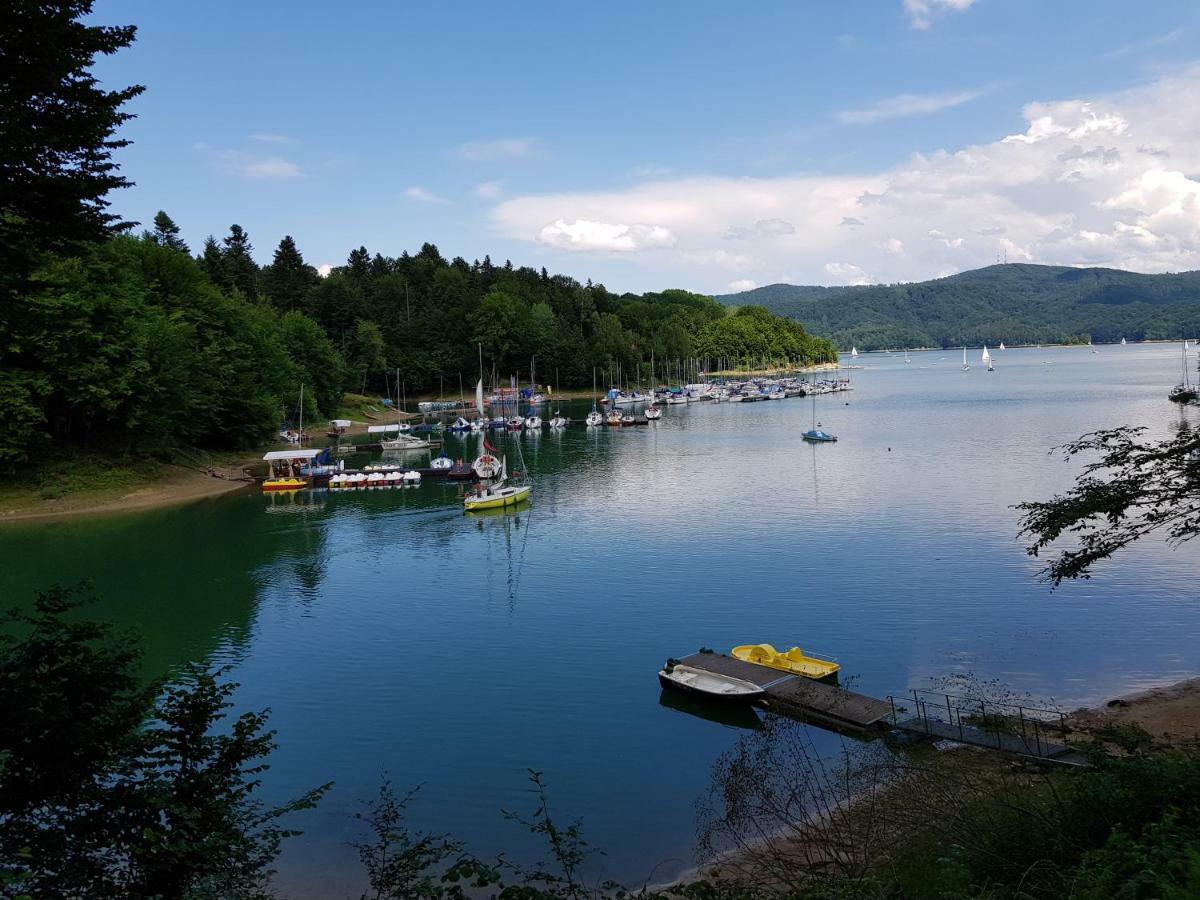 Caloroczne Domki Nad Zatoka Polańczyk Eksteriør billede